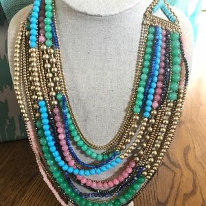 Stella and Dot multicolored beaded necklace